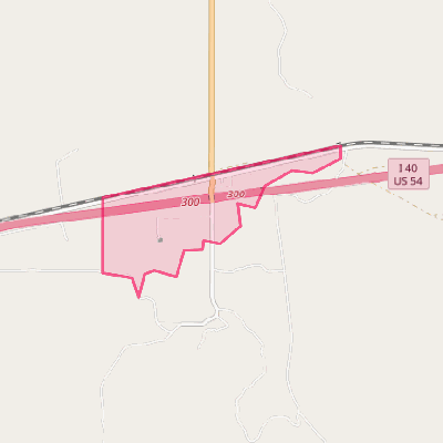 Map of Newkirk