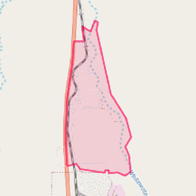 Map of North Hurley