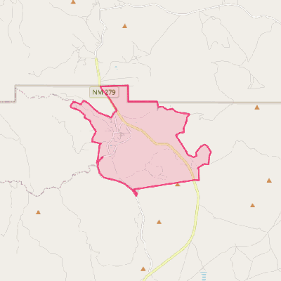 Map of Paguate