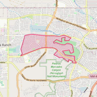 Map of Paradise Hills