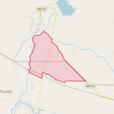 Map of Peña Blanca