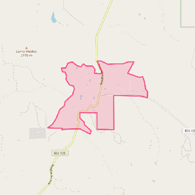 Map of Pinehill