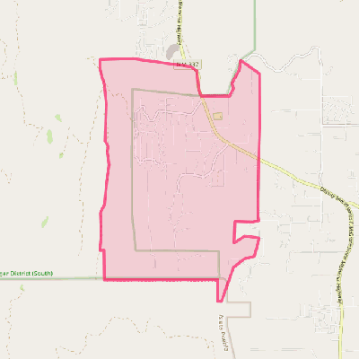 Map of Ponderosa Pine