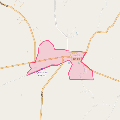 Map of Quemado