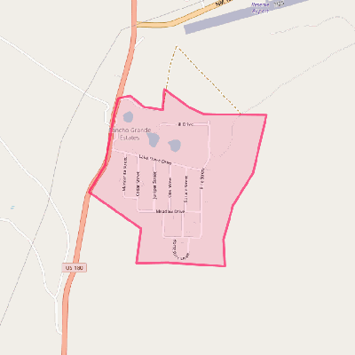 Map of Rancho Grande