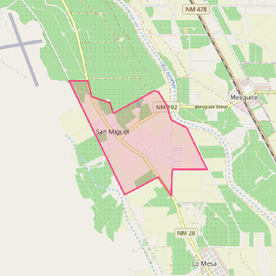 Map of San Miguel