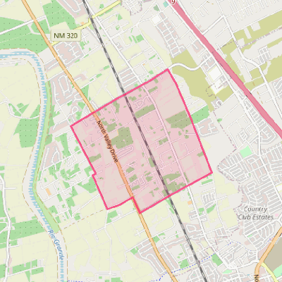 Map of San Ysidro