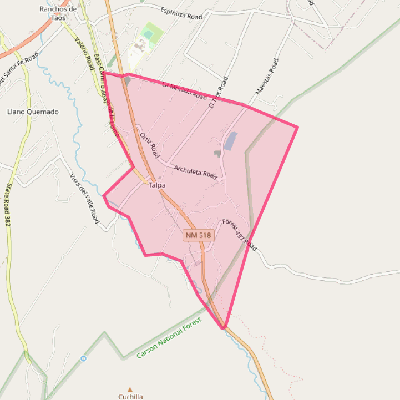 Map of Talpa