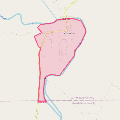 Map of Tecolotito