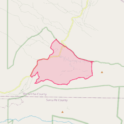 Map of Truchas