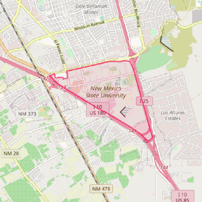 Map of University Park