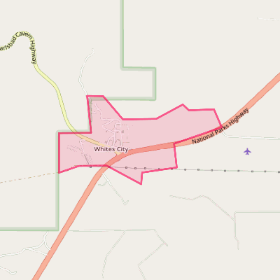 Map of Whites City