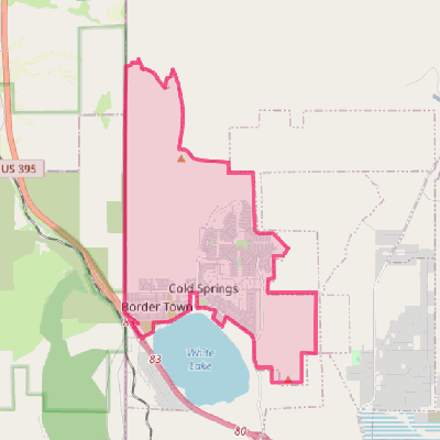 Map of Cold Springs