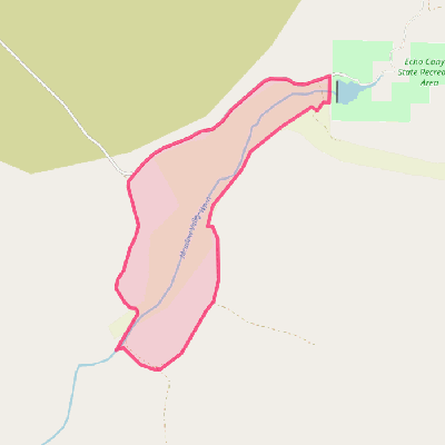 Map of Dry Valley