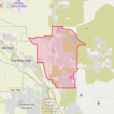 Map of East Valley