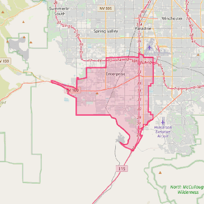 Map of Enterprise