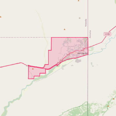 Map of Mesquite