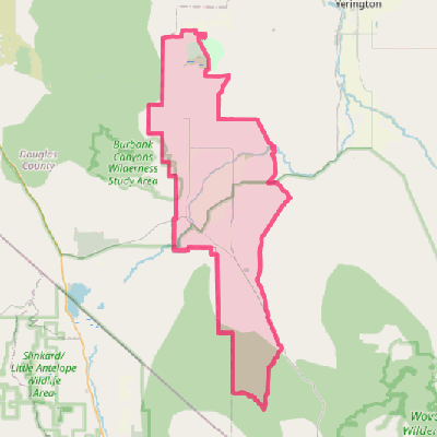 Map of Smith Valley