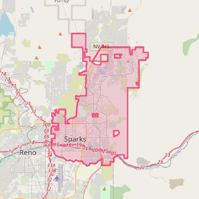 Map of Sparks