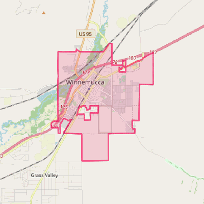 Map of Winnemucca