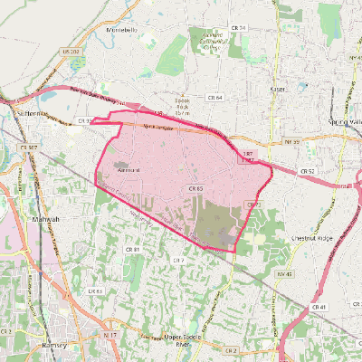 Map of Airmont