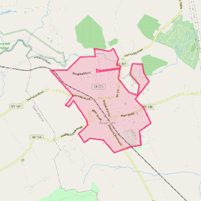 Map of Altamont