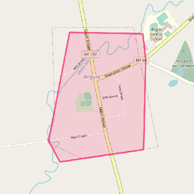 Map of Argyle