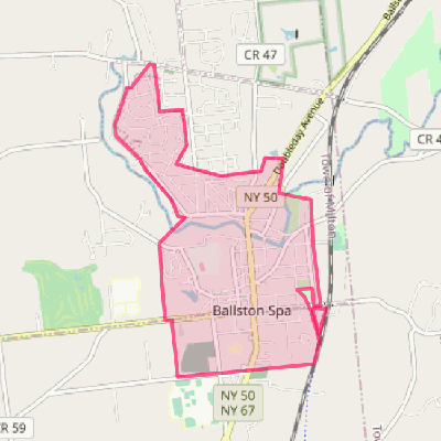 Map of Ballston Spa