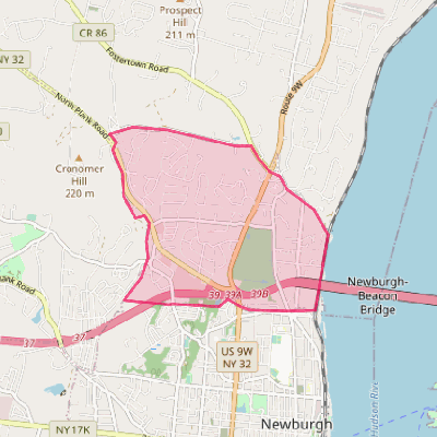 Map of Balmville