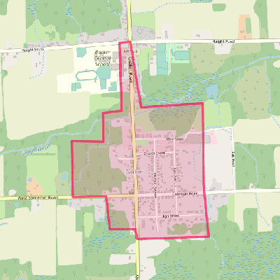 Map of Barker
