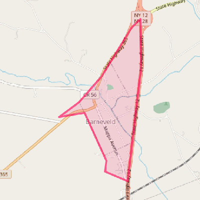 Map of Barneveld