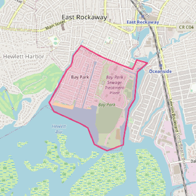 Map of Bay Park