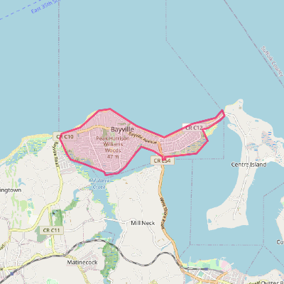 Map of Bayville