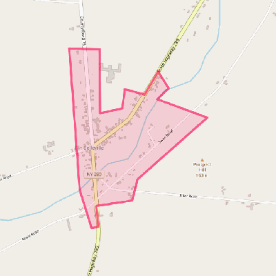 Map of Belleville