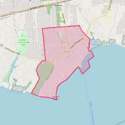 Map of Bellport