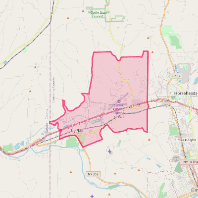 Map of Big Flats