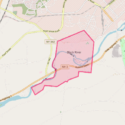 Map of Black River