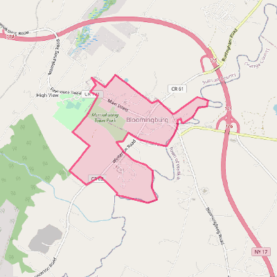Map of Bloomingburg