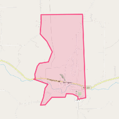 Map of Breesport
