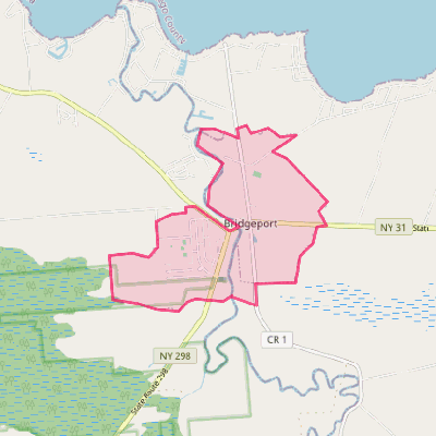 Map of Bridgeport
