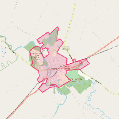 Map of Canton