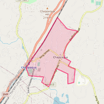 Map of Chappaqua