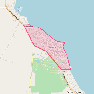 Map of Chautauqua
