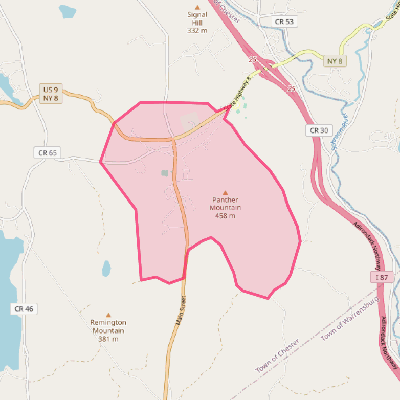 Map of Chestertown