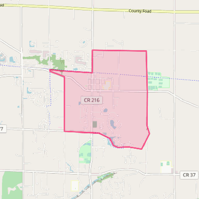 Map of Clarence Center