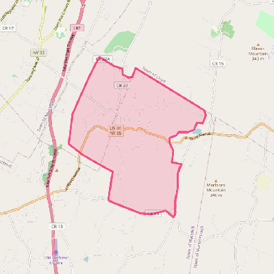 Map of Clintondale