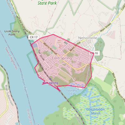 Map of Cold Spring