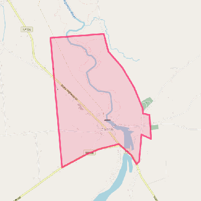 Map of Colton