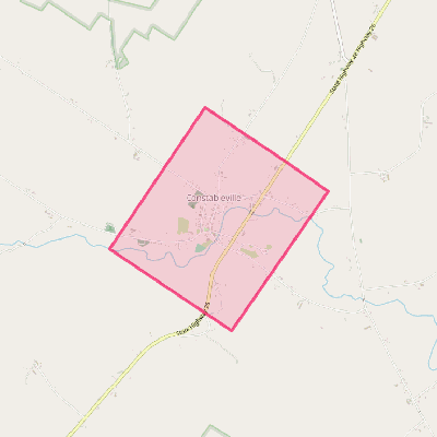 Map of Constableville