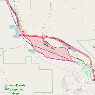 Map of Coopers Plains